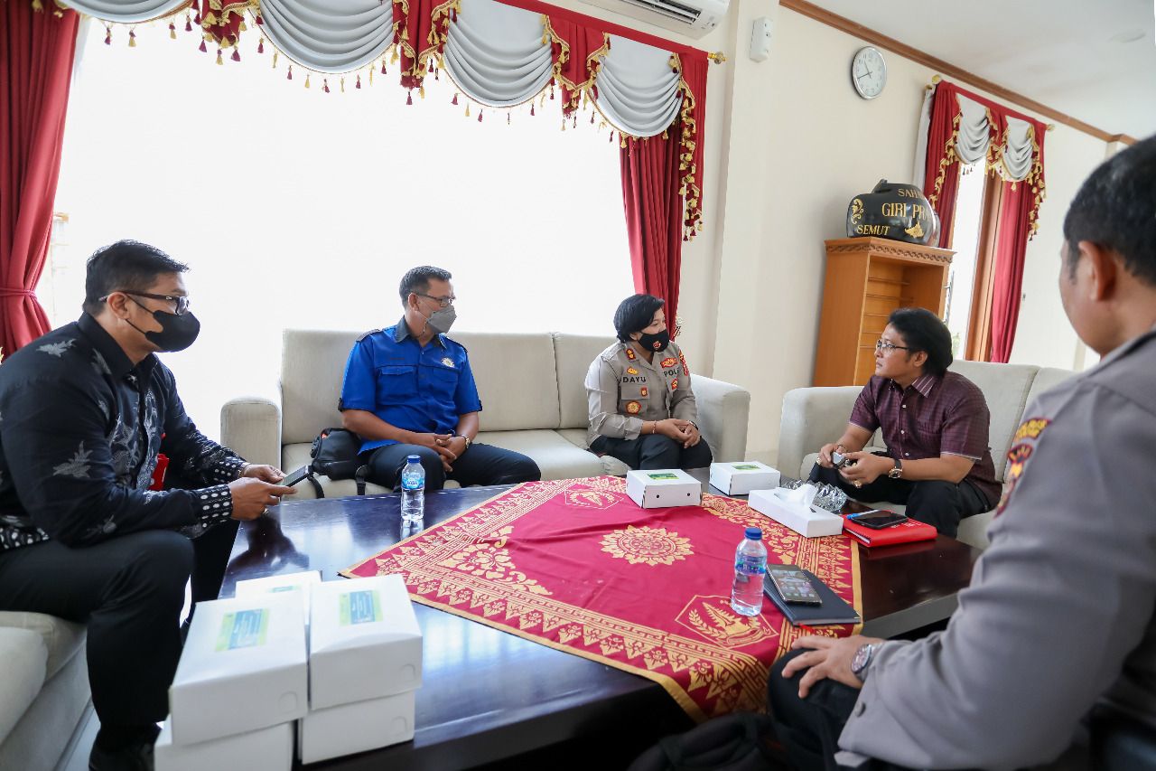 podiumnews.com-Rangkaian G20, Polres Bandara Ngurah Rai Koordinasi dengan Bupati Badung